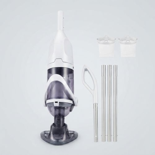 White Handheld Pool Vacuum